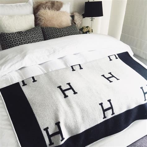 hermes bed throw